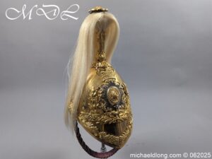 Victorian Royal Irish Dragoon Guards 1847 Officers Helmet