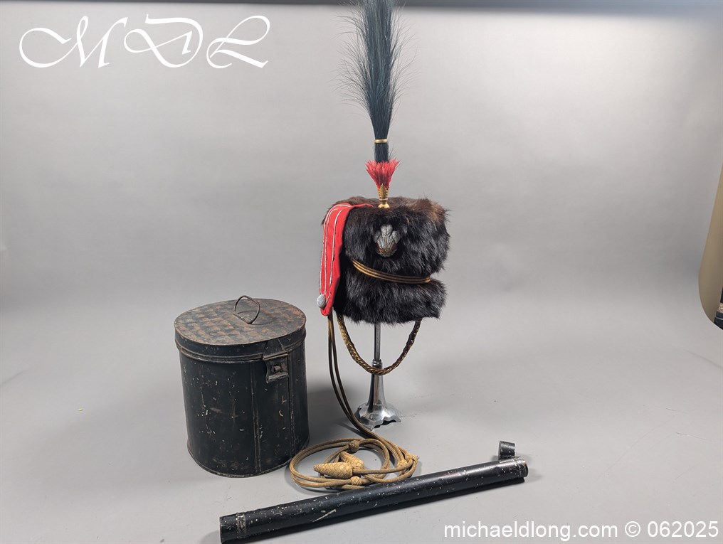 Victorian Yorkshire Hussars Full Dress Busby