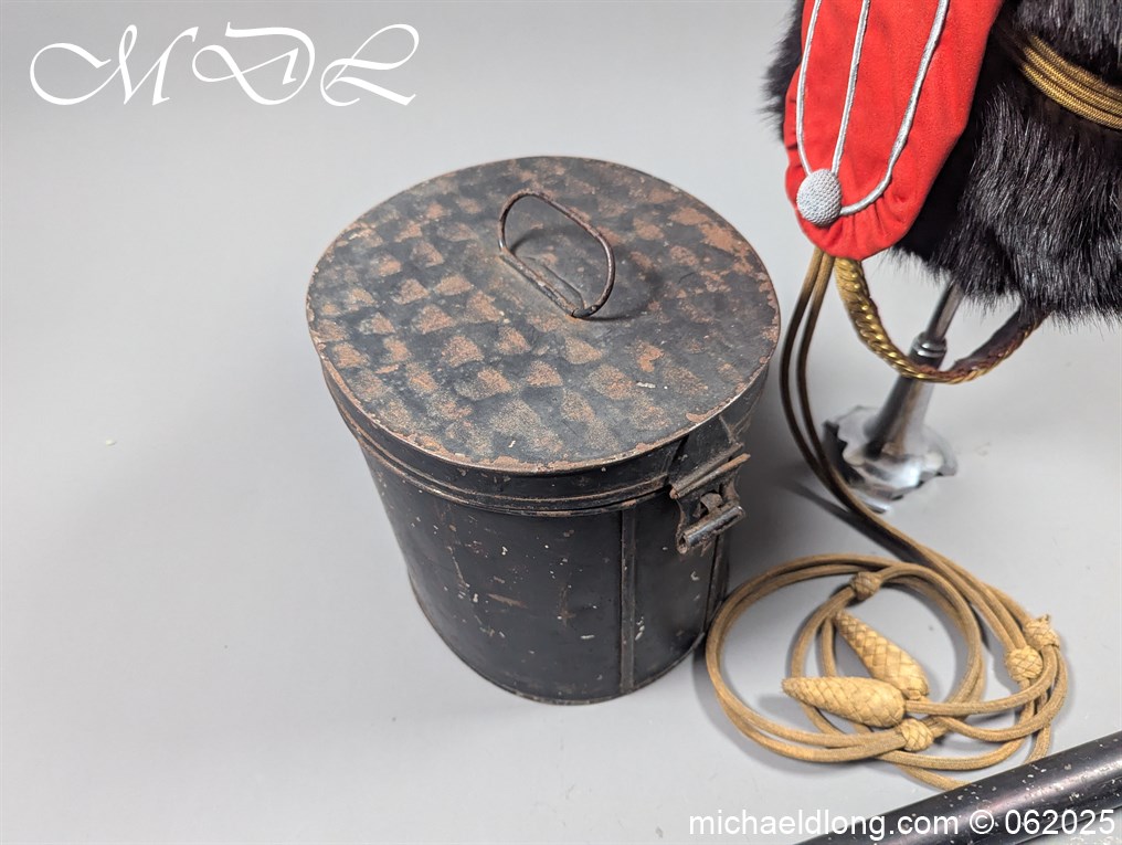 Victorian Yorkshire Hussars Full Dress Busby - Image 17