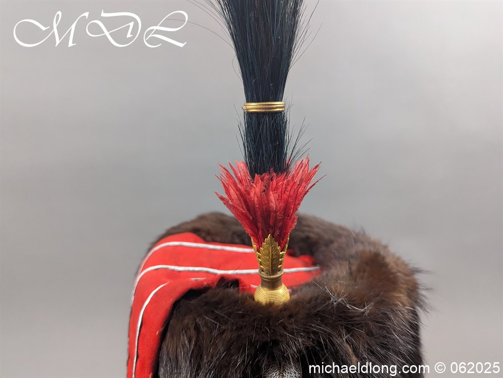 Victorian Yorkshire Hussars Full Dress Busby - Image 14