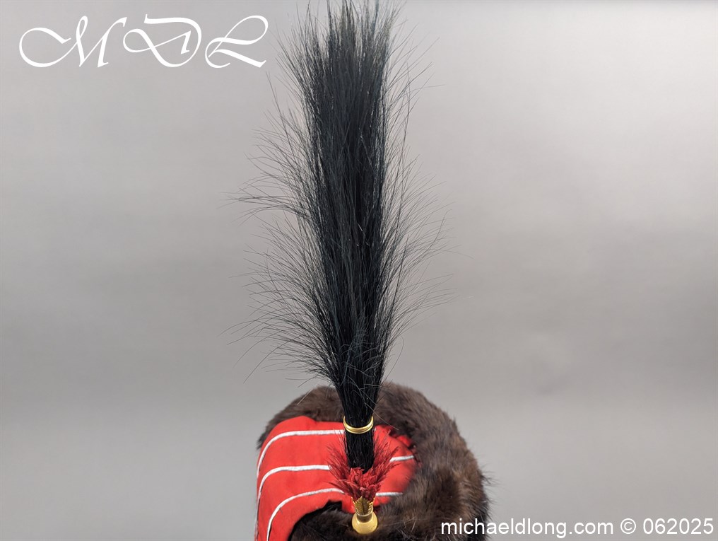 Victorian Yorkshire Hussars Full Dress Busby - Image 13