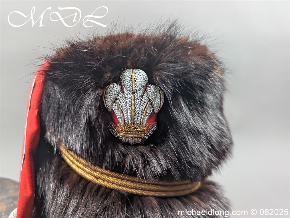 Victorian Yorkshire Hussars Full Dress Busby - Image 6