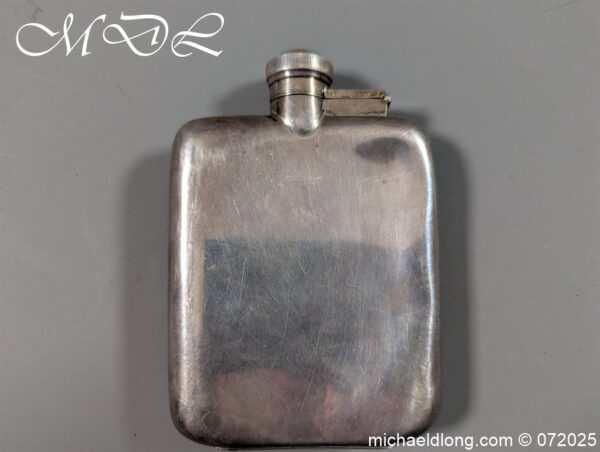 Scottish Black Watch Hallmarked V C Winner Presentation Hipflask - Image 8