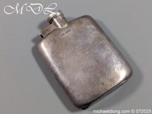 Scottish Black Watch Hallmarked V C Winner Presentation Hipflask