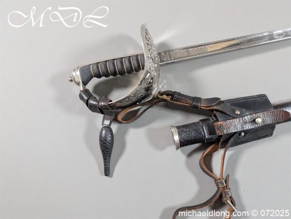 British Tank Regiment Officers Sword by Wilkinson - Image 2