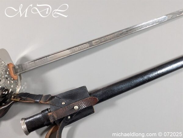British Tank Regiment Officers Sword by Wilkinson - Image 29