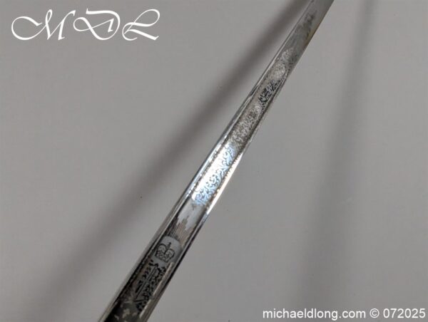 British Tank Regiment Officers Sword by Wilkinson - Image 17