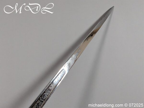 British Tank Regiment Officers Sword by Wilkinson - Image 16