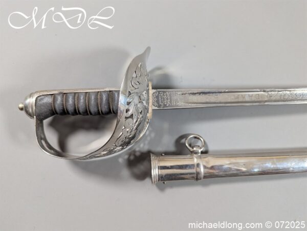 British WW2 Royal Engineers Officers Sword by Wilkinson - Image 2