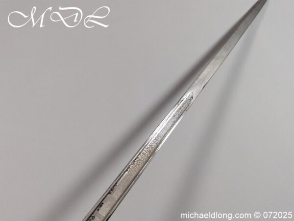British WW2 Royal Engineers Officers Sword by Wilkinson - Image 16