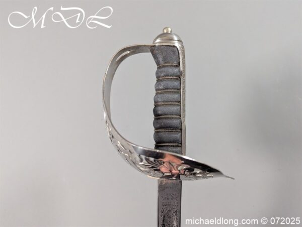 British WW2 Royal Engineers Officers Sword by Wilkinson - Image 10