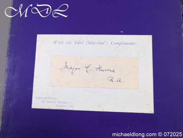 Queen Victoria Funeral Historic Document - Image 22