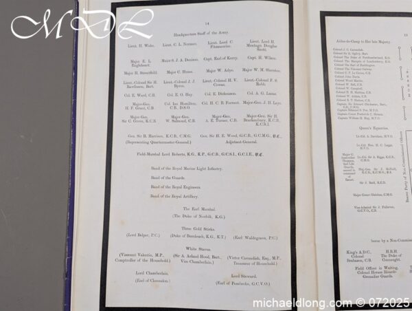 Queen Victoria Funeral Historic Document - Image 12