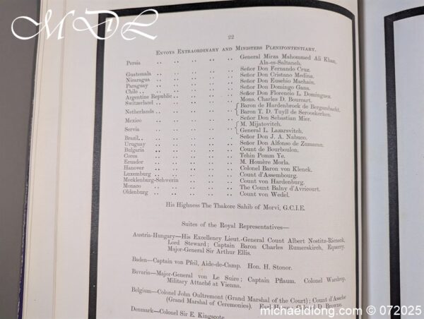 Queen Victoria Funeral Historic Document - Image 8