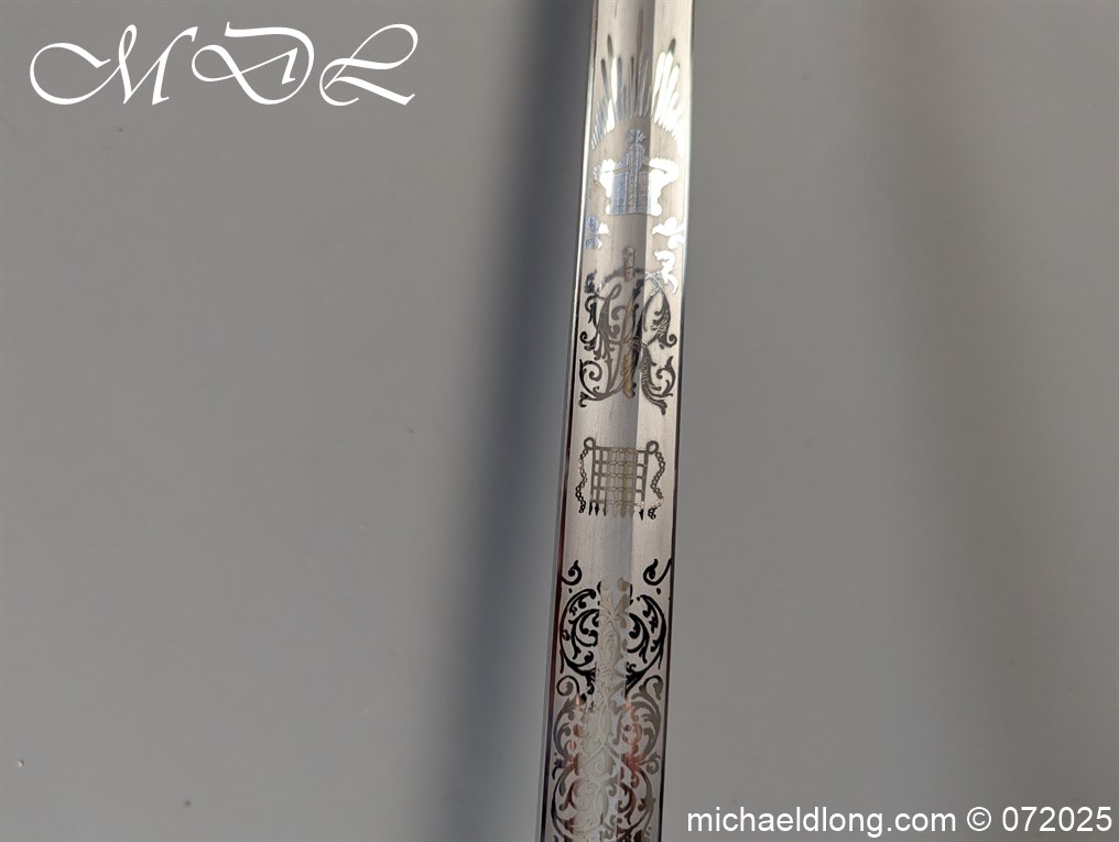 Gentlemen at Arms Sword - Lieut Colonel Sir Gustavus Hume - Image 19