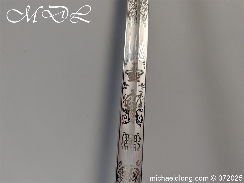 Gentlemen at Arms Sword - Lieut Colonel Sir Gustavus Hume - Image 18