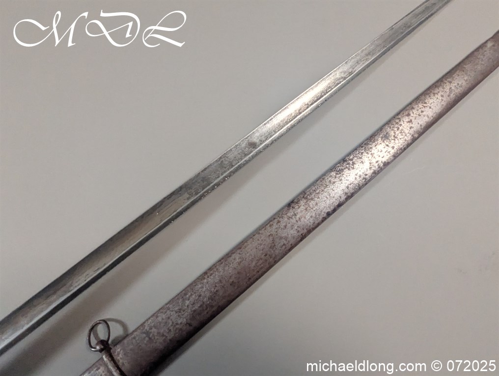 British 1796 Infantry Officers Sword by Hauschill - Image 28