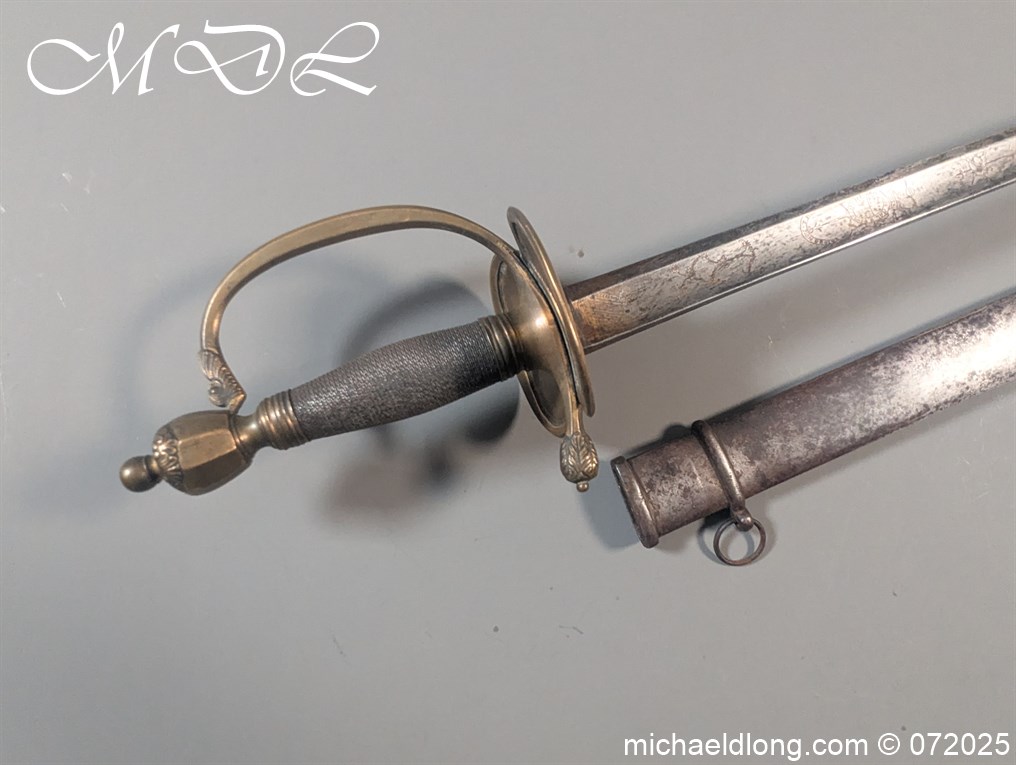 British 1796 Infantry Officers Sword by Hauschill - Image 25