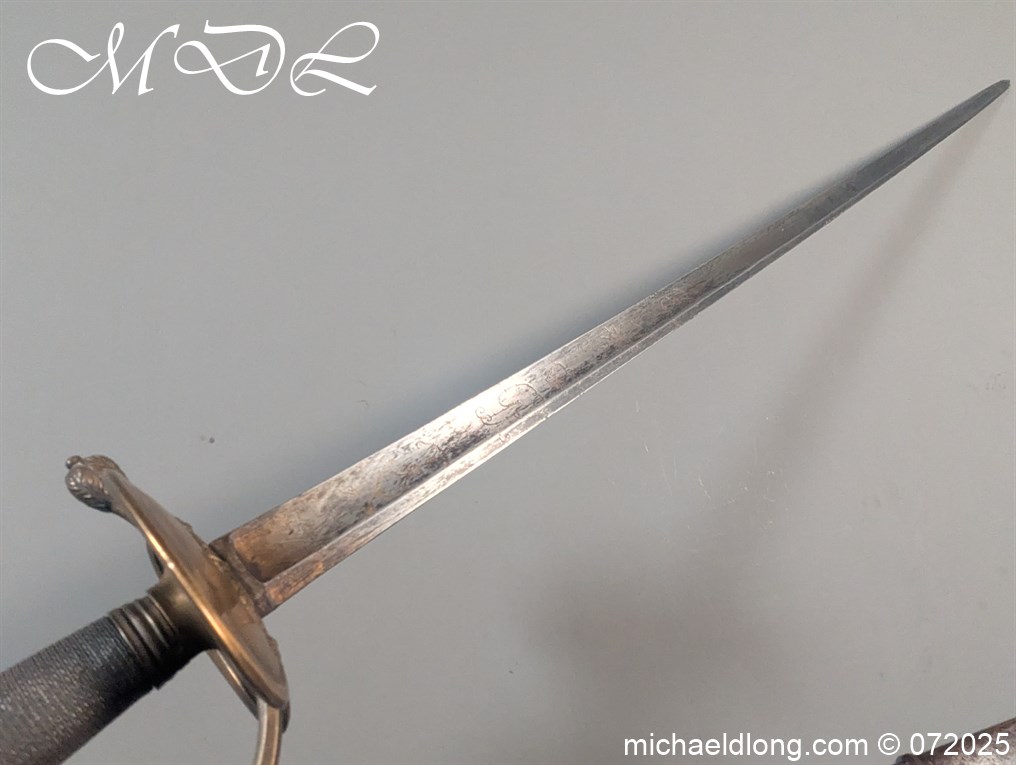 British 1796 Infantry Officers Sword by Hauschill - Image 21