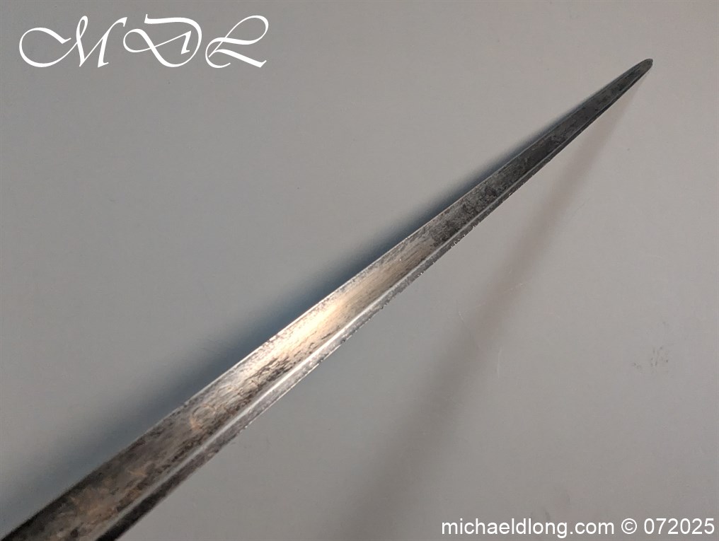 British 1796 Infantry Officers Sword by Hauschill - Image 17