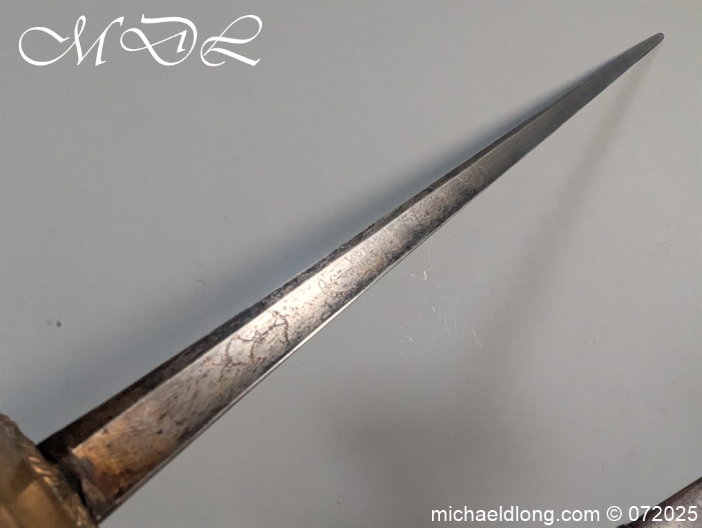 British 1796 Infantry Officers Sword by Hauschill - Image 16