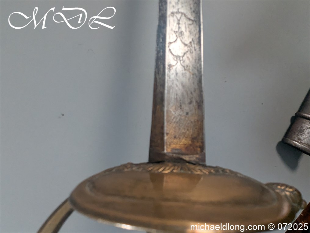 British 1796 Infantry Officers Sword by Hauschill - Image 15