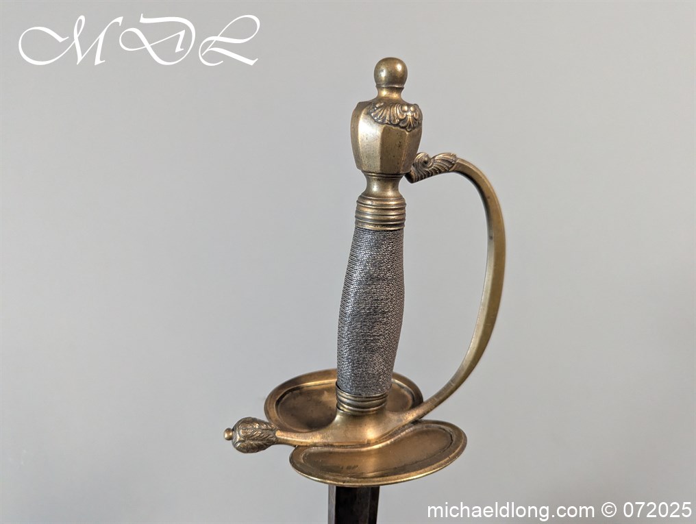 British 1796 Infantry Officers Sword by Hauschill - Image 7