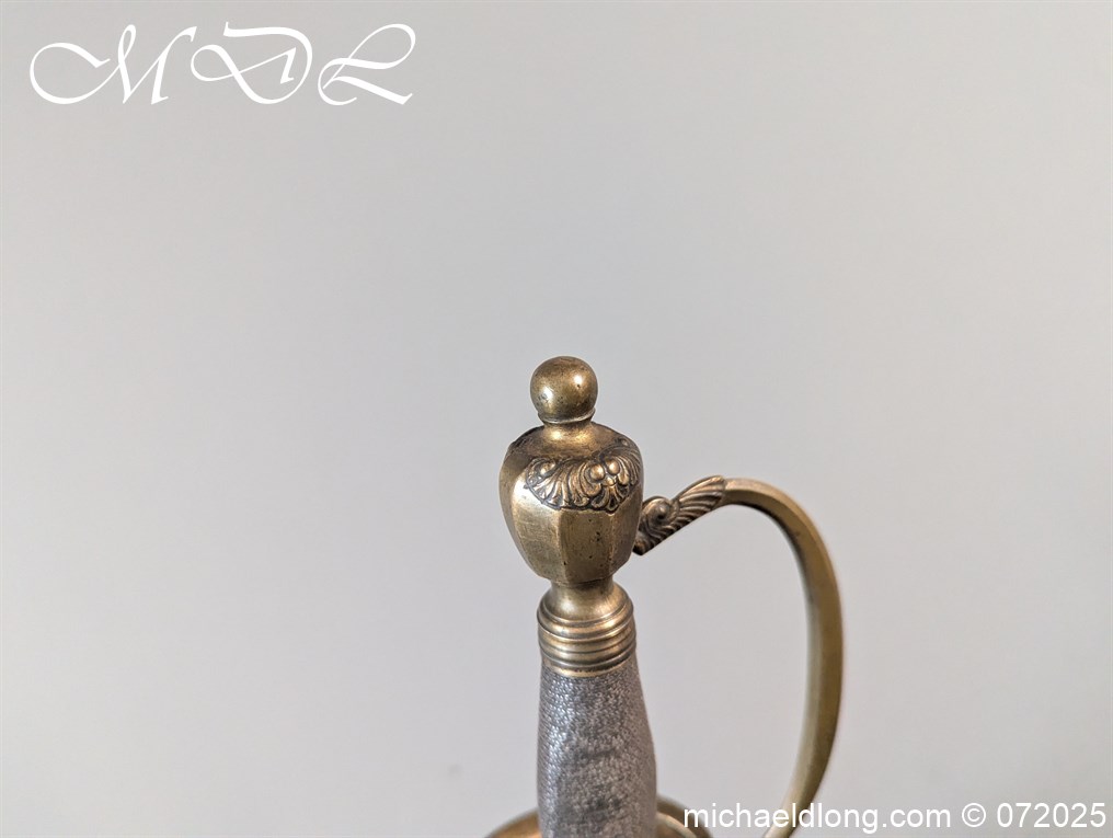 British 1796 Infantry Officers Sword by Hauschill - Image 6