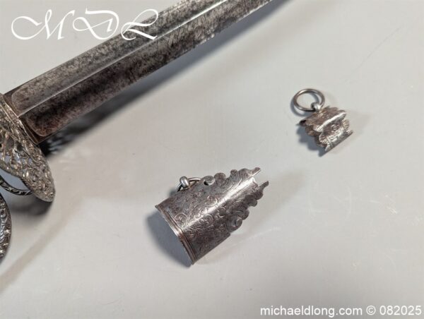 English Military Small Sword by John Hillman c 1764 - Image 40