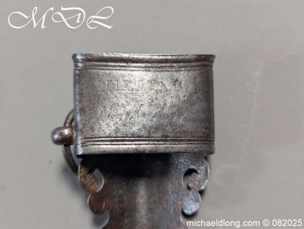 English Military Small Sword by John Hillman c 1764 - Image 32