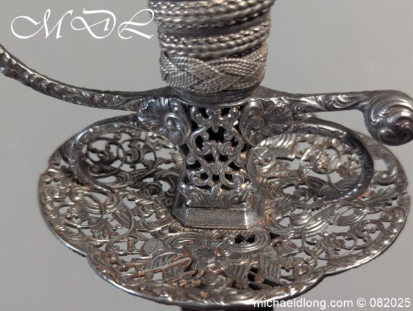 English Military Small Sword by John Hillman c 1764 - Image 13