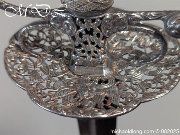 English Military Small Sword by John Hillman c 1764 - Image 12