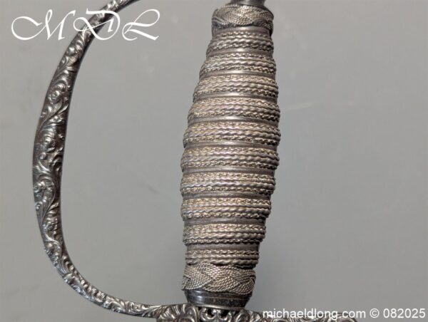 English Military Small Sword by John Hillman c 1764 - Image 9