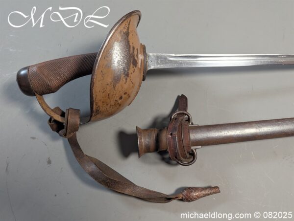 British 7th Hussars 1908 Troopers Sword by Wilkinson - Image 2