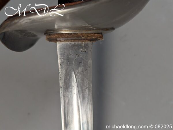 British 1899 pattern Cavalry Troopers Sword by Enfield - Image 16