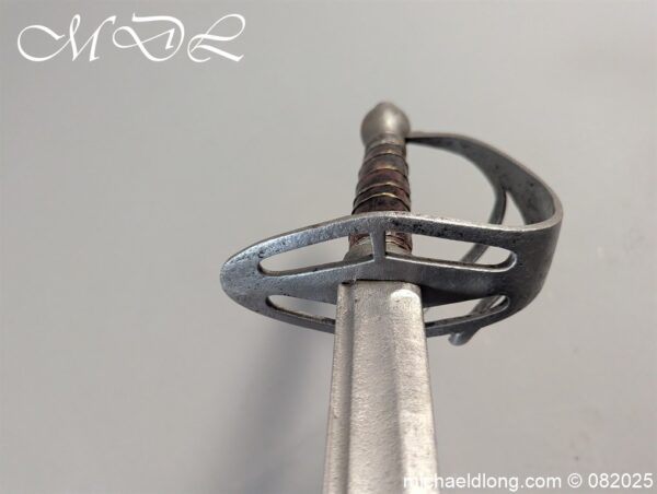 British Heavy Cavalry Troopers Sword c 1788 - Image 7