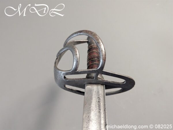 British Heavy Cavalry Troopers Sword c 1788 - Image 5