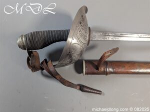 Alternative view of British 1912 Officers Sword by Fenton
