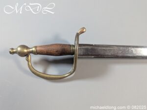 Alternative view of British Militia Infantry Sword c 1760