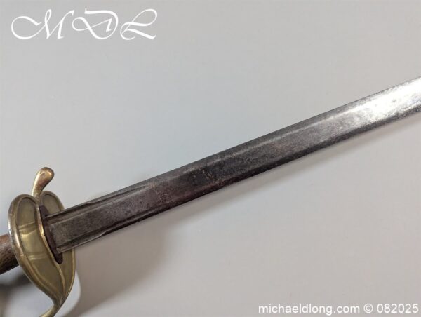 British Militia Infantry Sword c 1760 - Image 23