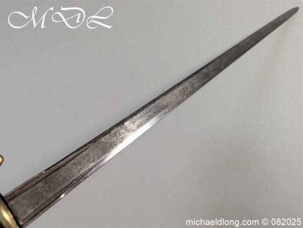 British Militia Infantry Sword c 1760 - Image 17