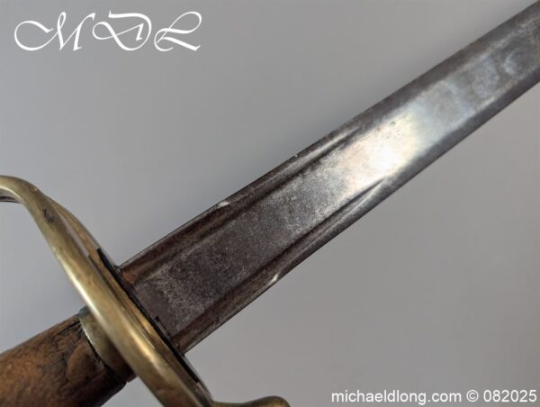 British Militia Infantry Sword c 1760 - Image 14