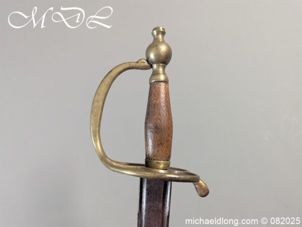 British Militia Infantry Sword c 1760 - Image 12