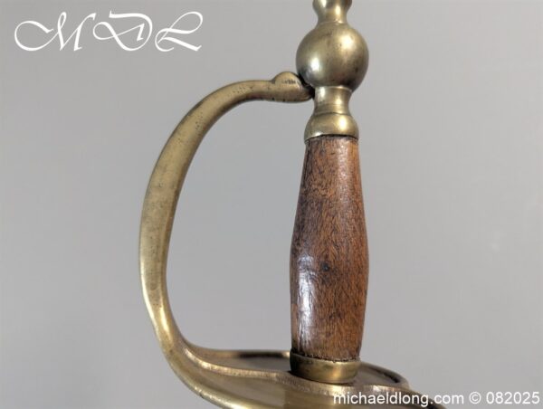 British Militia Infantry Sword c 1760 - Image 10