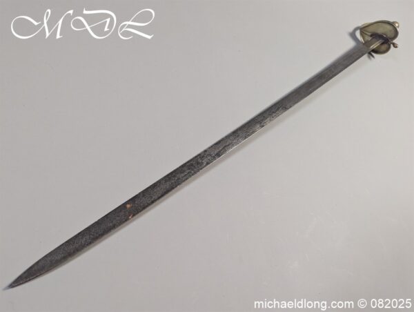British Militia Infantry Sword c 1760