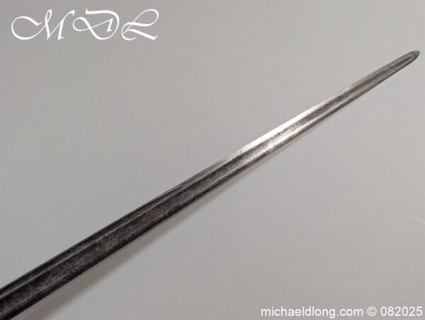 English Dragoon Basket Hilted Sword c 1740 - Image 29