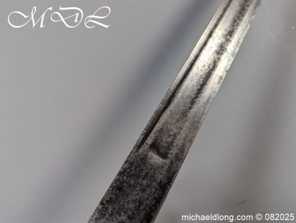 English Dragoon Basket Hilted Sword c 1740 - Image 22