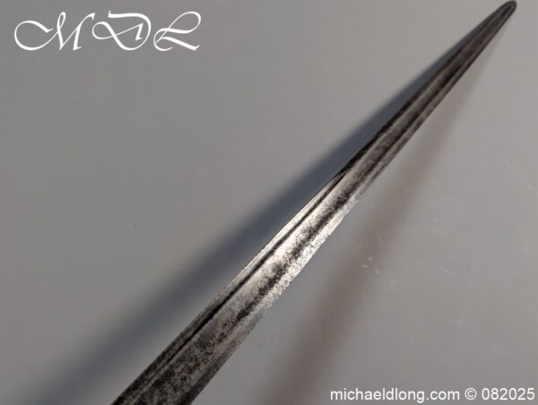 English Dragoon Basket Hilted Sword c 1740 - Image 21
