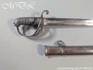 Alternative view of British Light Cavalry 1821 Troopers Sword