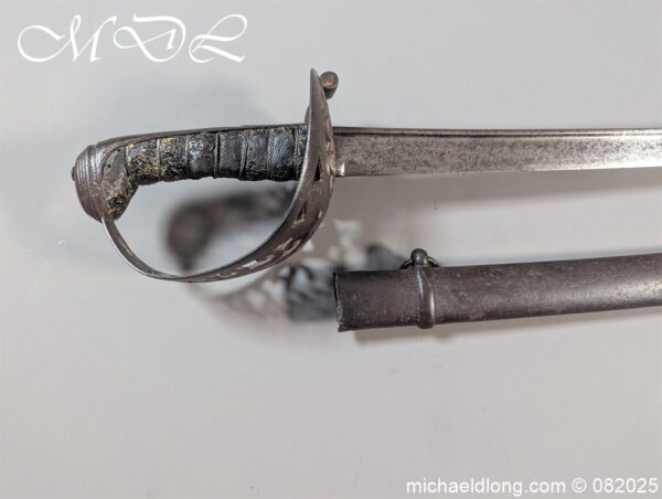 British Heavy Cavalry 1821 Officers Sword - Image 2